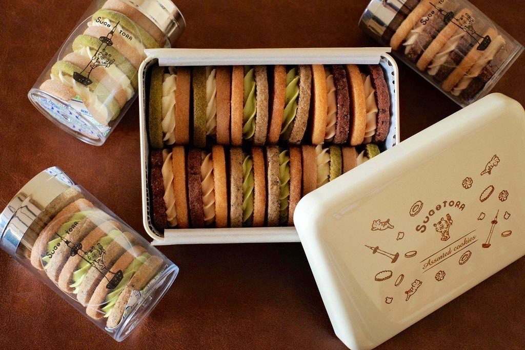 BUTTER SAND COOKIES in a Cute Can- by SUGiTORA