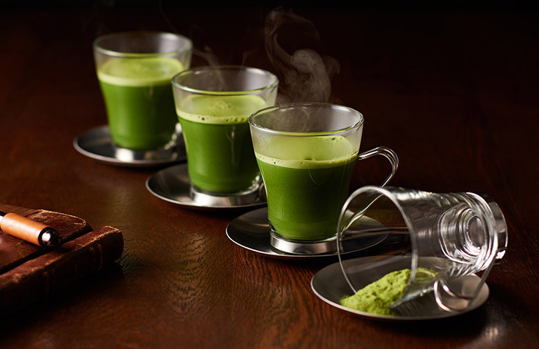 UJI MATCHA ESPRESSO and UJI MATCHA CAPPUCCINO by ITOHKYUEMON